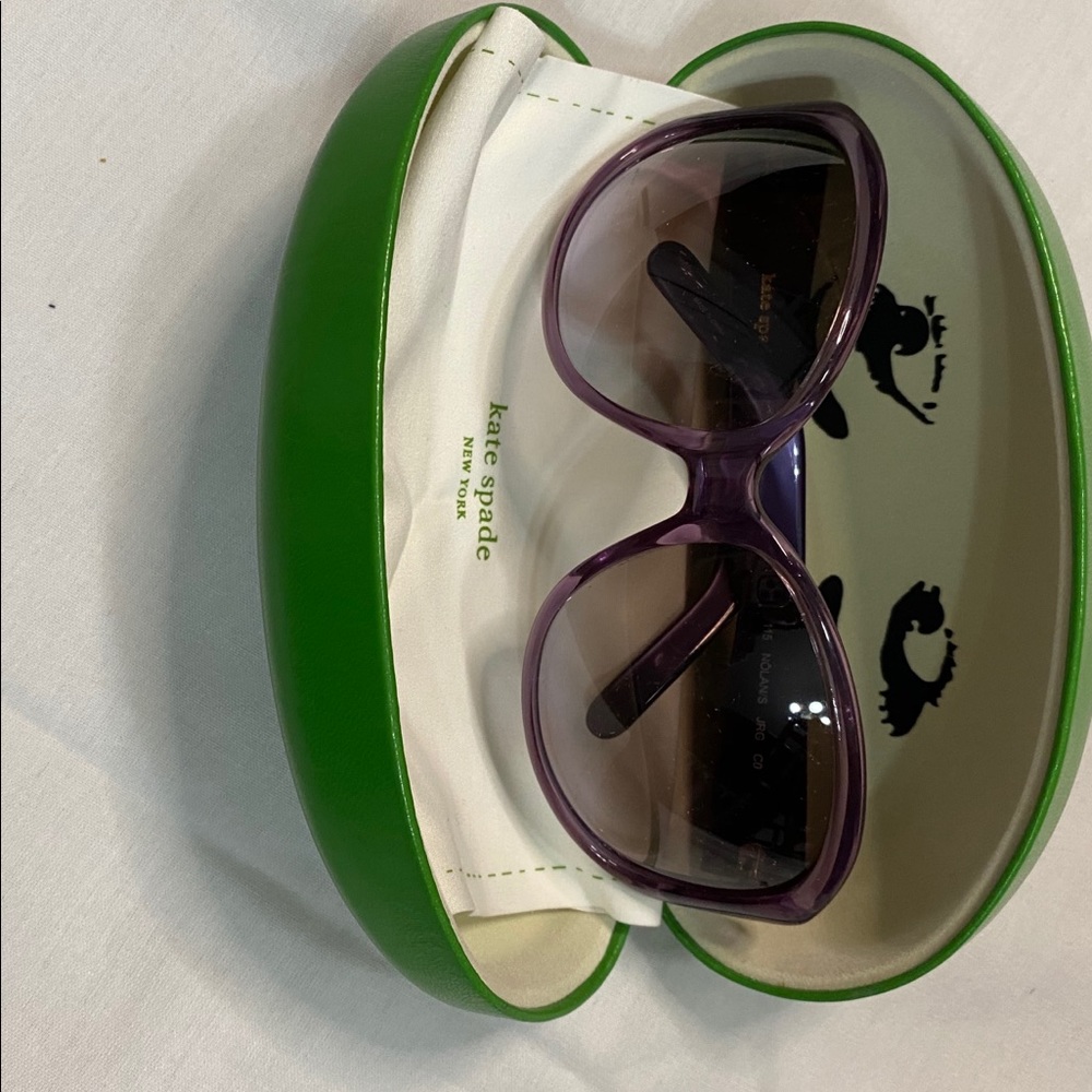 Kate Spade Purple Sunglasses